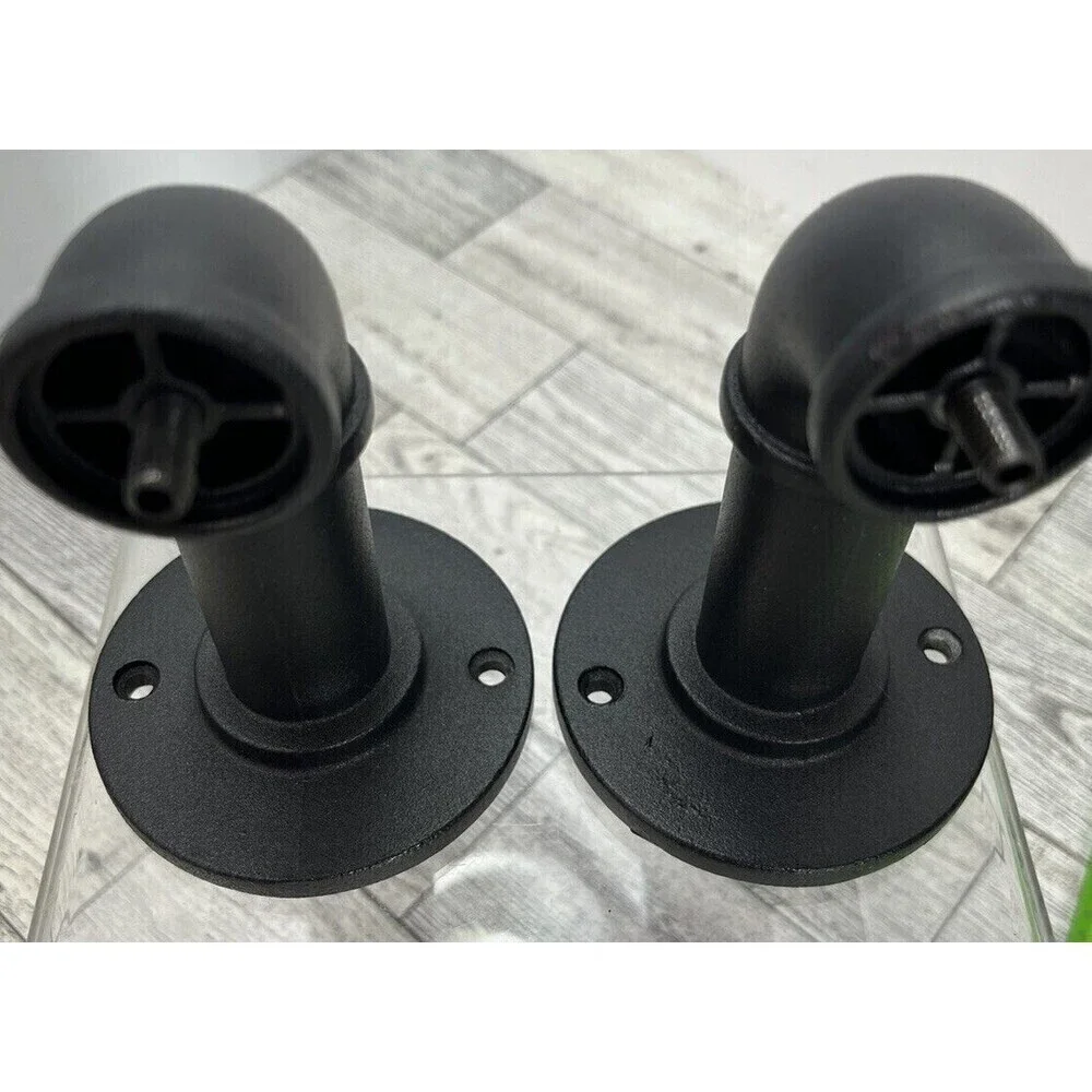 Curtain Rod Brackets For Wrought Iron Curtain Rod 2 Pack Rod Bracket 4x2.25in